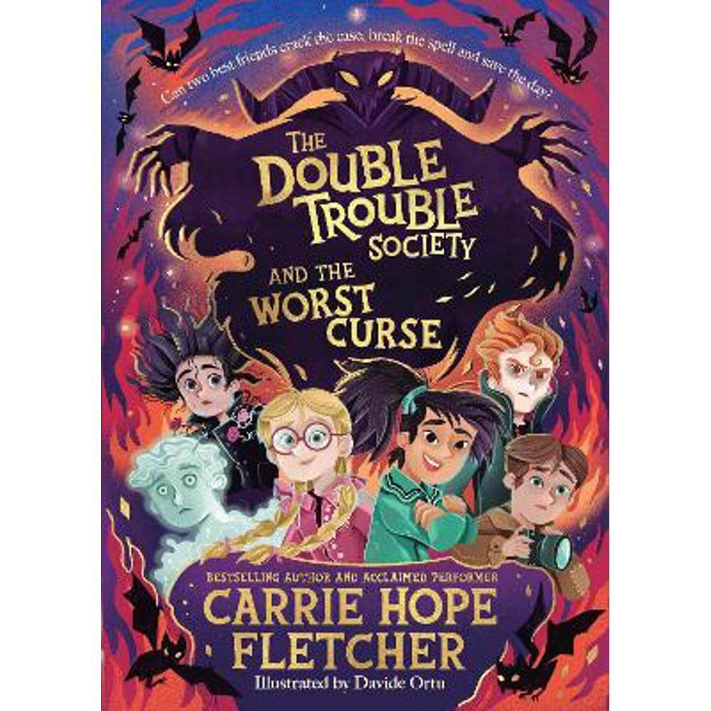 The Double Trouble Society and the Worst Curse (Hardback) - Carrie Hope Fletcher